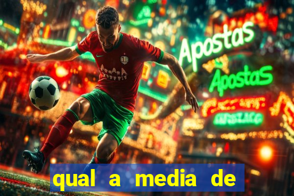 qual a media de escanteio por jogo